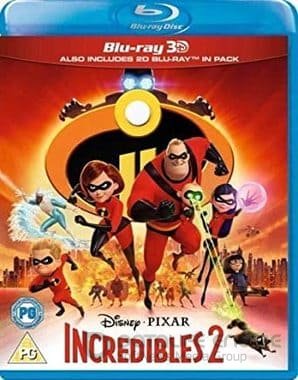 Incredibles 2 3D SBS 2018