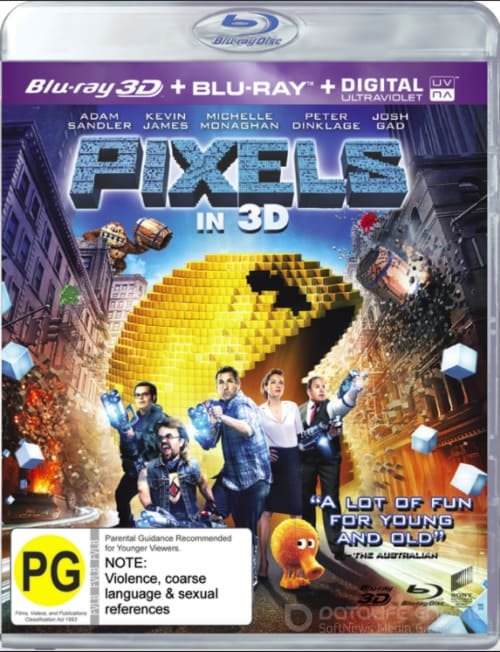 Pixels 3D SBS 2015