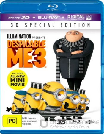 Despicable Me 3 3D SBS 2017