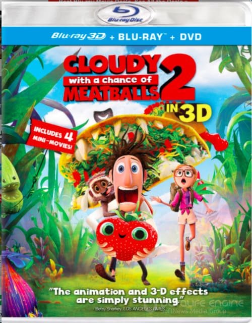 Cloudy with a Chance of Meatballs 2 3D SBS 2013