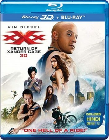 xXx: Return of Xander Cage 3D SBS 2017