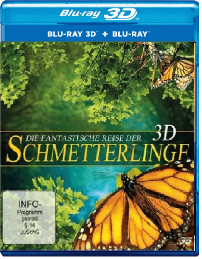 Flight of the Monarch Butterfly 3D SBS 2012