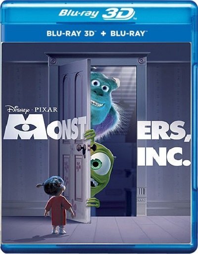 Monsters Inc 3D SBS 2001